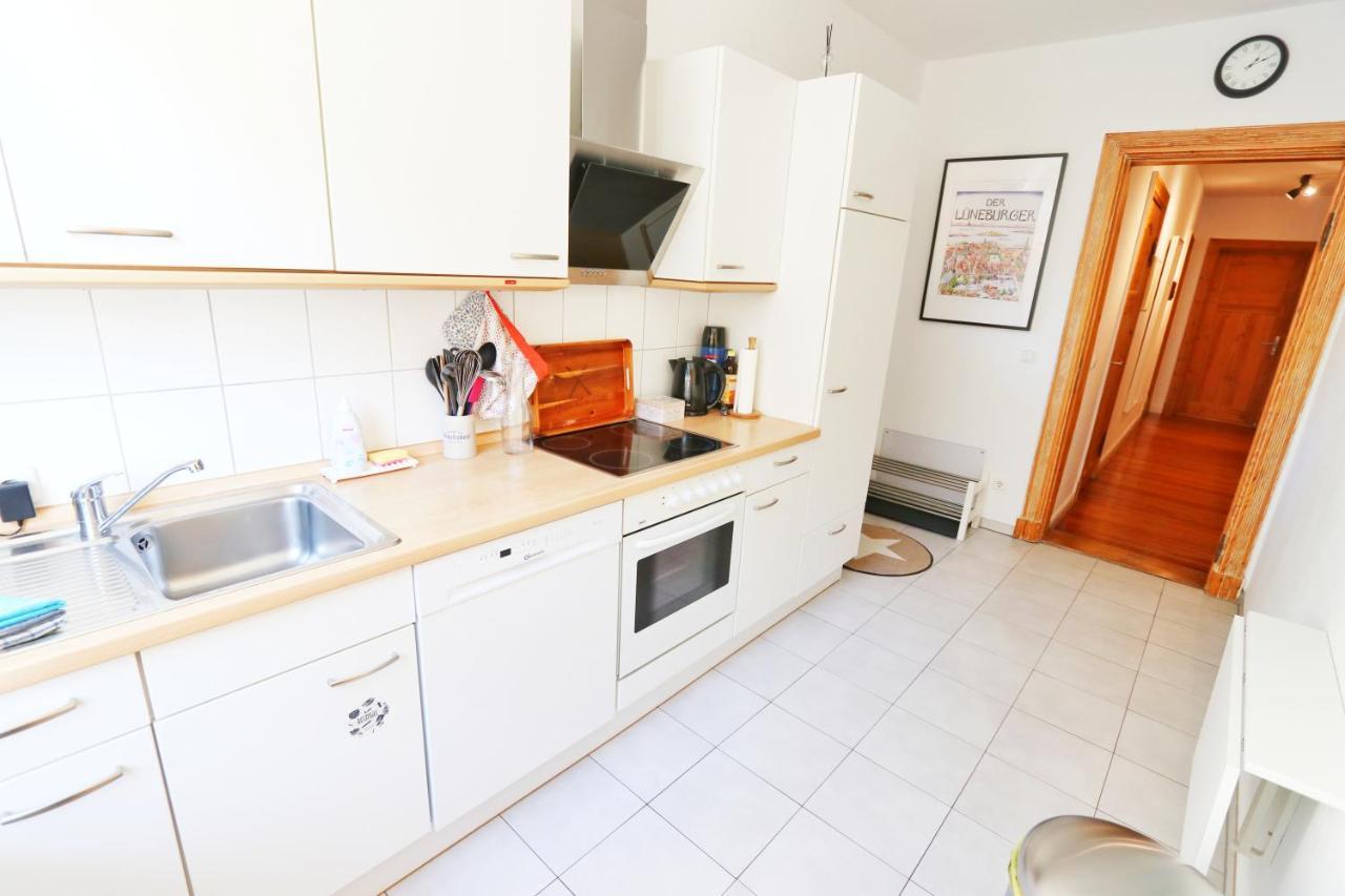 Ferienwohnung Zum Sülztor Lüneburg Exterior foto